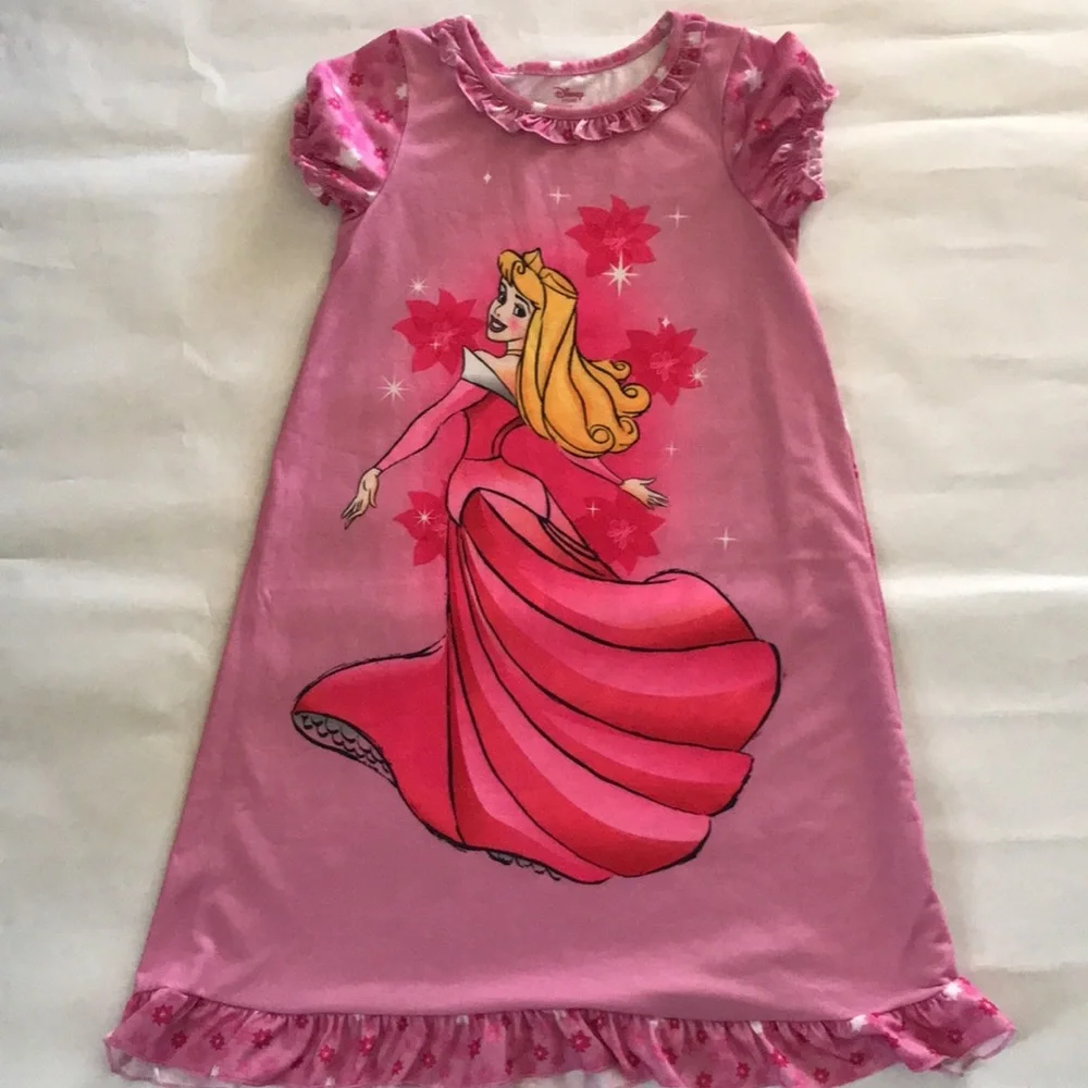 Disney Princess Nightgowns - Pink and Purple Size 10 - Picture 2 of 16